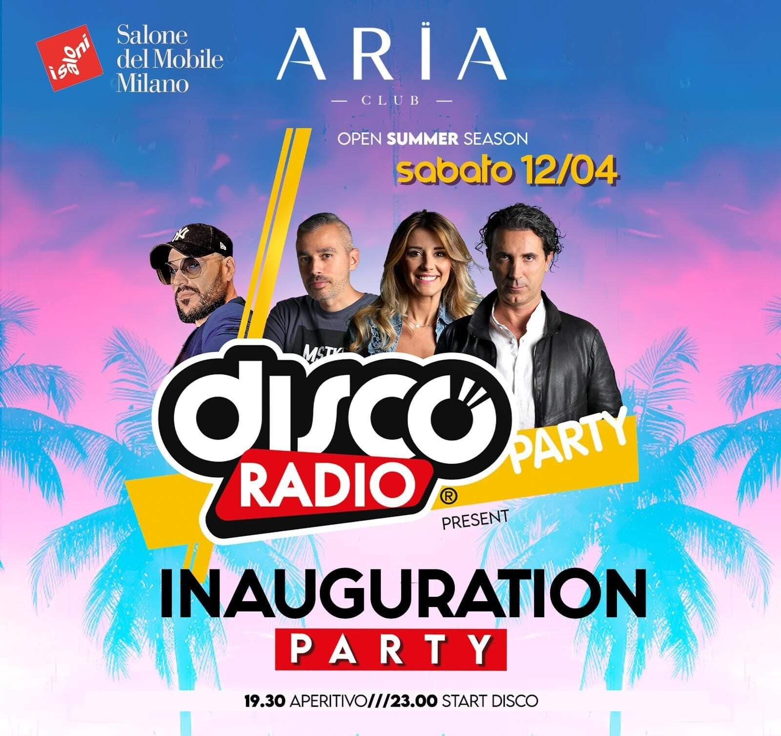Aria Club Milano - Inauguration Party - Sabato 12 Aprile 2025