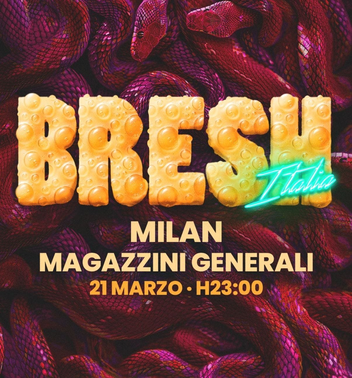 Magazzini Generali - Bresh - Sabato 21 Marzo 2025 Magazzini Generali - Bresh - Sabato 21 Marzo 2025