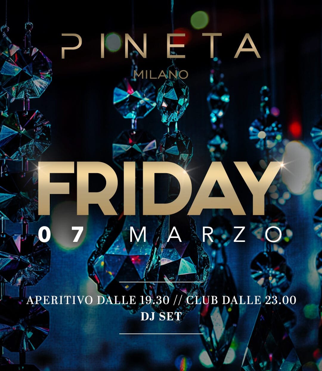 Pineta Milano - Friday - Venerdì 7 Marzo 2025 Pineta Milano - Friday - Venerdì 7 Marzo 2025