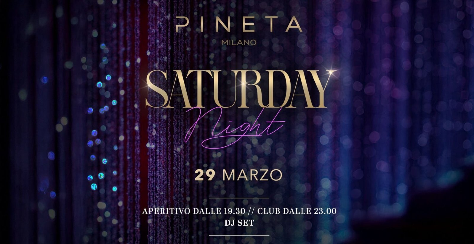 Pineta Milano - Saturday - Sabato 29 Marzo 2025 Pineta Milano - Saturday - Sabato 29 Marzo 2025