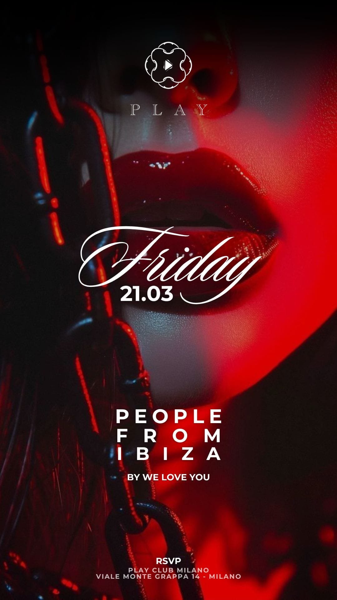 Play Club Milano - Friday - Venerdi 21 Marzo 2025 Play Club Milano - Friday - Venerdi 21 Marzo 2025