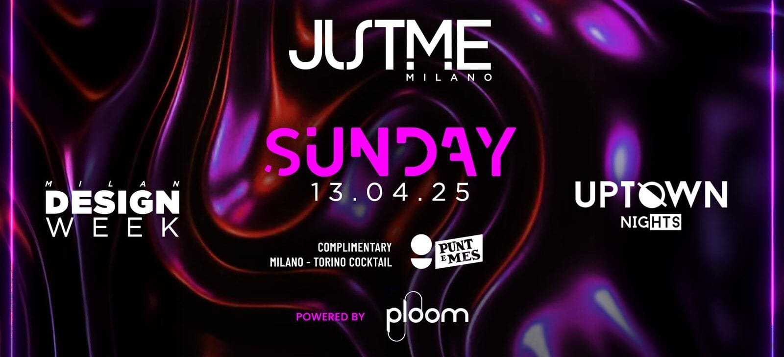 Just Me Milano - Sunday - Domenica 13 Aprile 2025 Just Me Milano - Sunday - Domenica 13 Aprile 2025