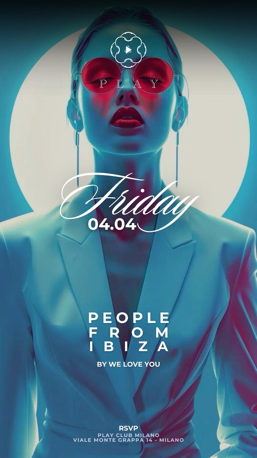 Play Club Milano - Friday - Venerdi 4 Aprile 2025 Play Club Milano - Friday - Venerdi 4 Aprile 2025