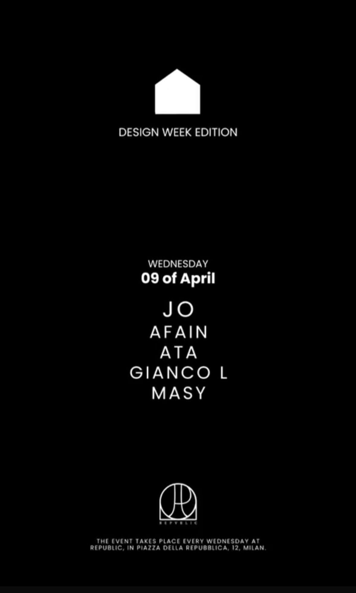Republic Milano - Design week edition - Mercoledi 9 Aprile 2025 Republic Milano - Design week edition - Mercoledi 9 Aprile 2025