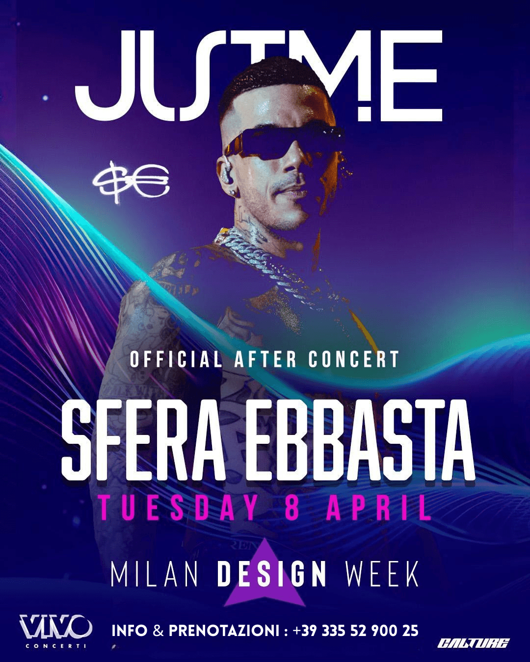 Sfera Ebbasta - Just Me - Martedì 8 Aprile 2025 sferaebbasta just me milano 8 aprile 2025