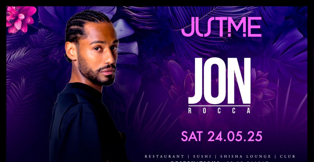 Just Me Milano - Jon Rocca - Sabato 24 Maggio 2025 Just Me Milano - Jon Rocca - Sabato 24 Maggio 2025