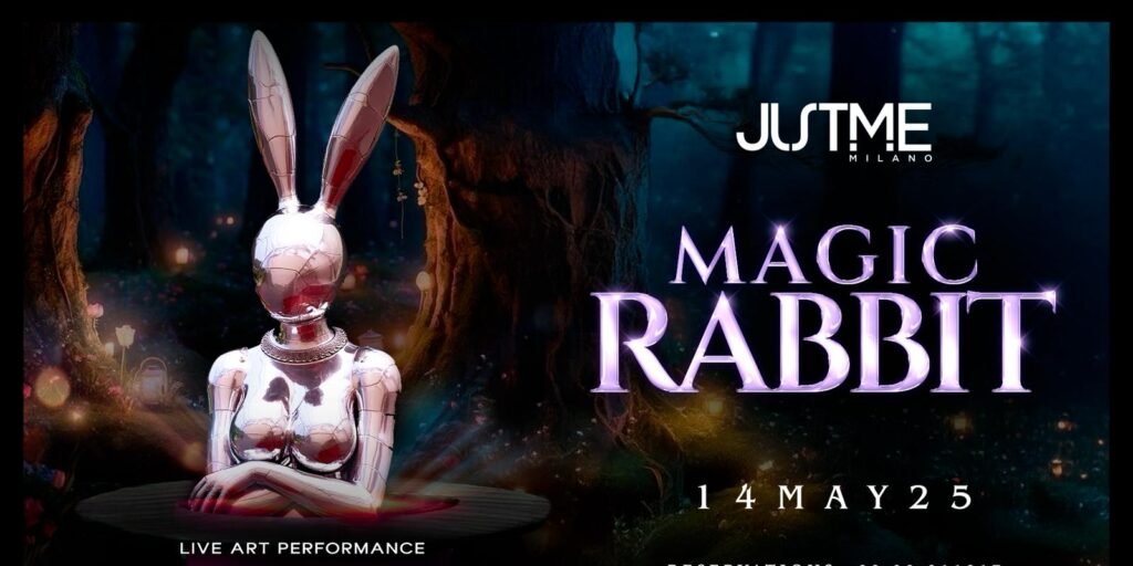 Just Me Milano - Magic Rabbit - Mercoledì 14 Maggio 2025 Just Me Milano - Magic Rabbit - Mercoledì 14 Maggio 2025