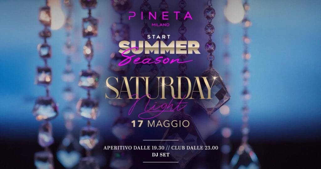 Pineta Milano - Saturday - Sabato 17 Maggio 2025 Pineta Milano - Saturday - Sabato 17 Maggio 2025