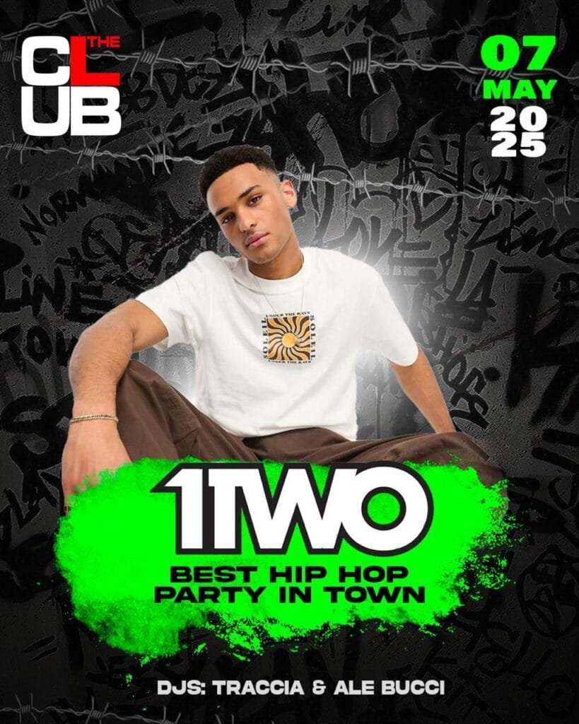 The Club Milano - ONE TWO - Mercoledì 7 Maggio 2025 The Club Milano - ONE TWO - Mercoledì 7 Maggio 2025