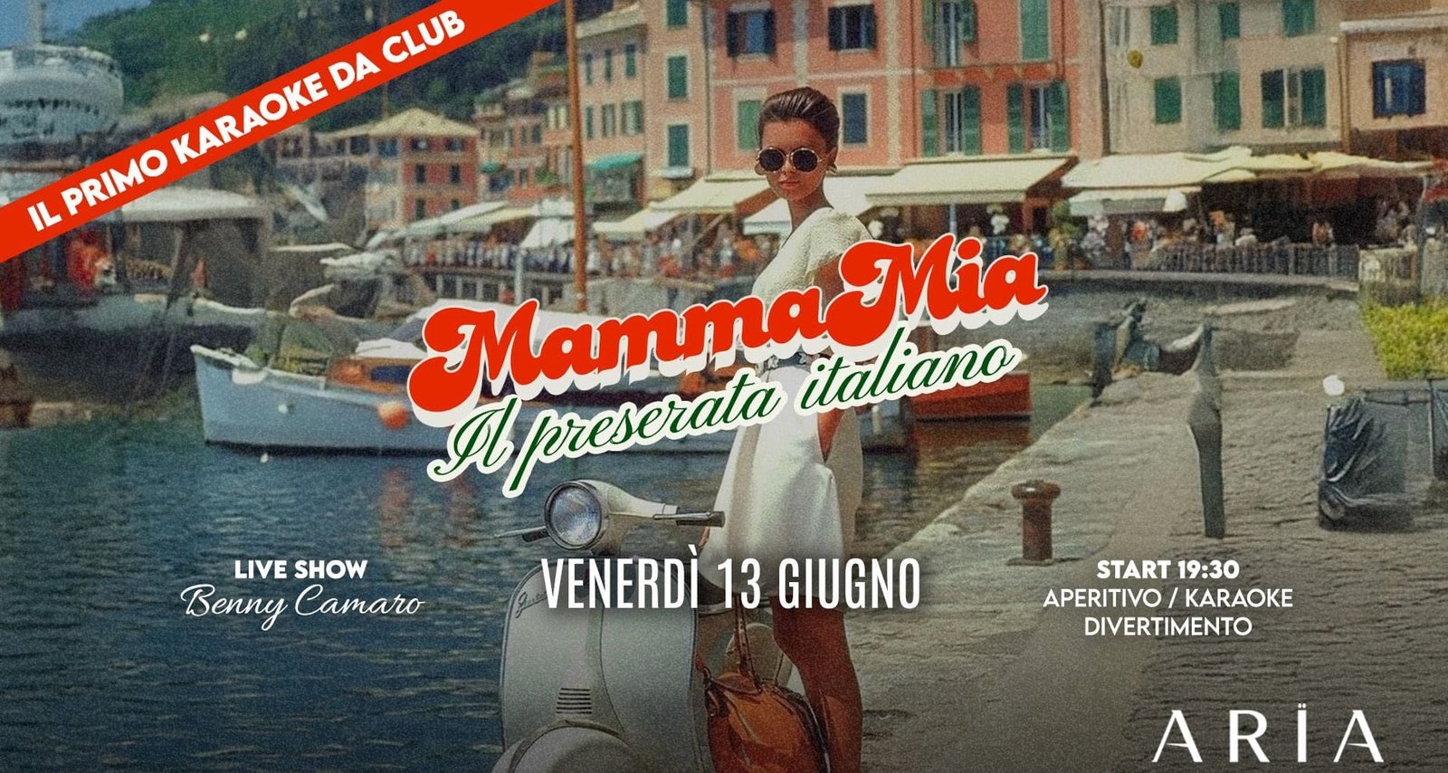 Aria Club Milano - Mamma mia - Venerdi 13 Giugno 2025