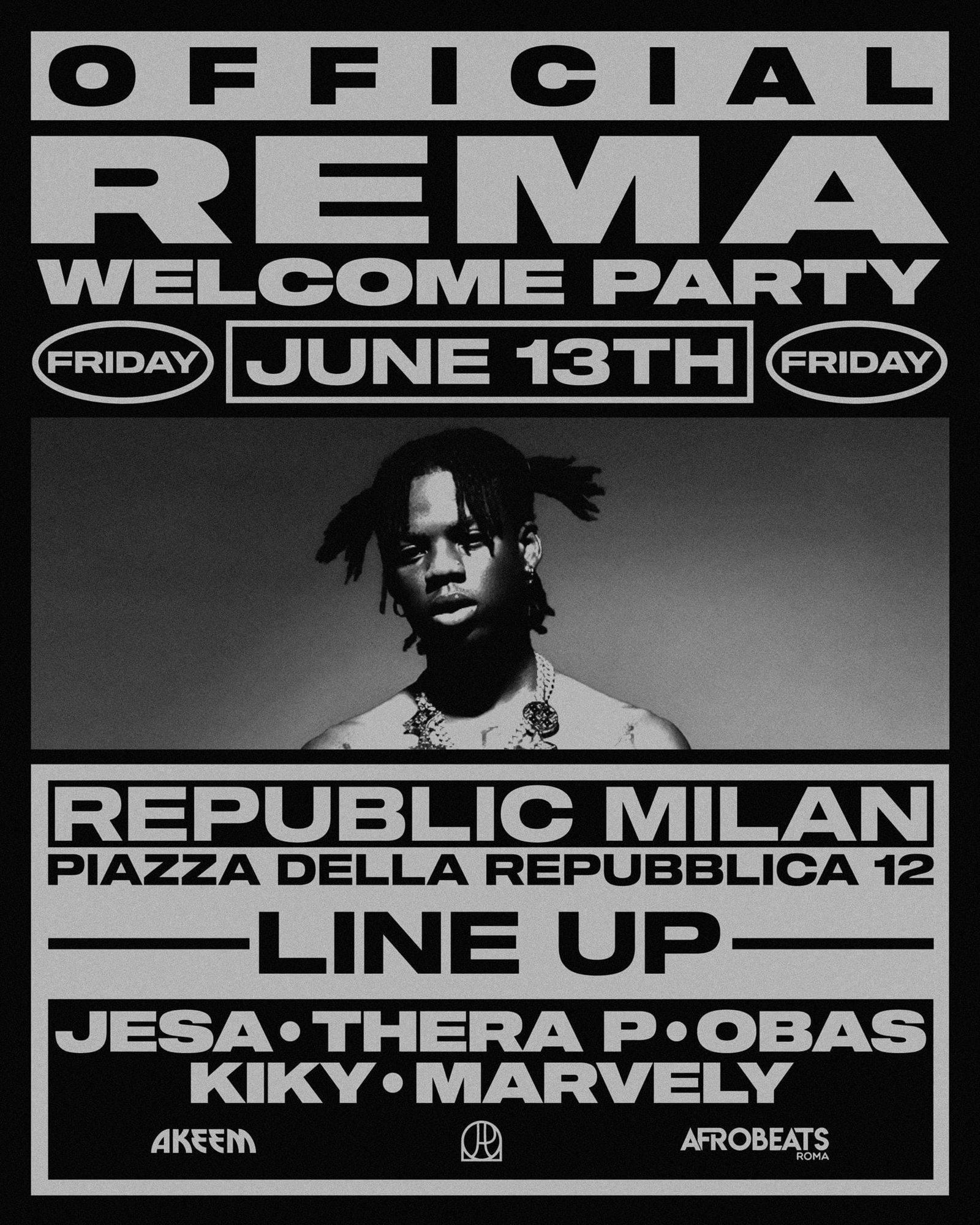 Republic Milano - Rema - Venerdi 13 Giugno 2025 Republic Milano - Rema - Venerdi 13 Giugno 2025