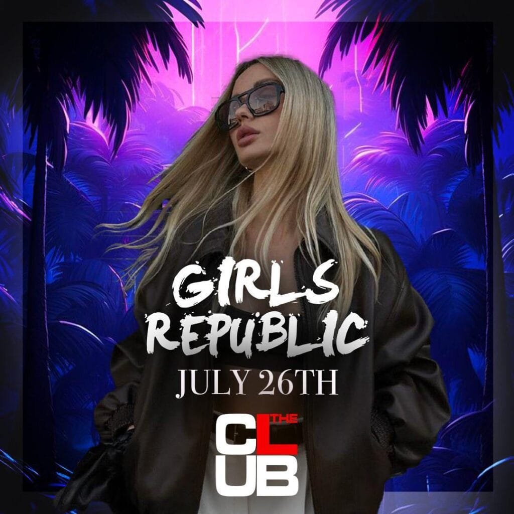 The Club Milano - Girls Republic - Sabato 26 Luglio 2025 The Club Milano - Girls Republic - Sabato 26 Luglio 2025